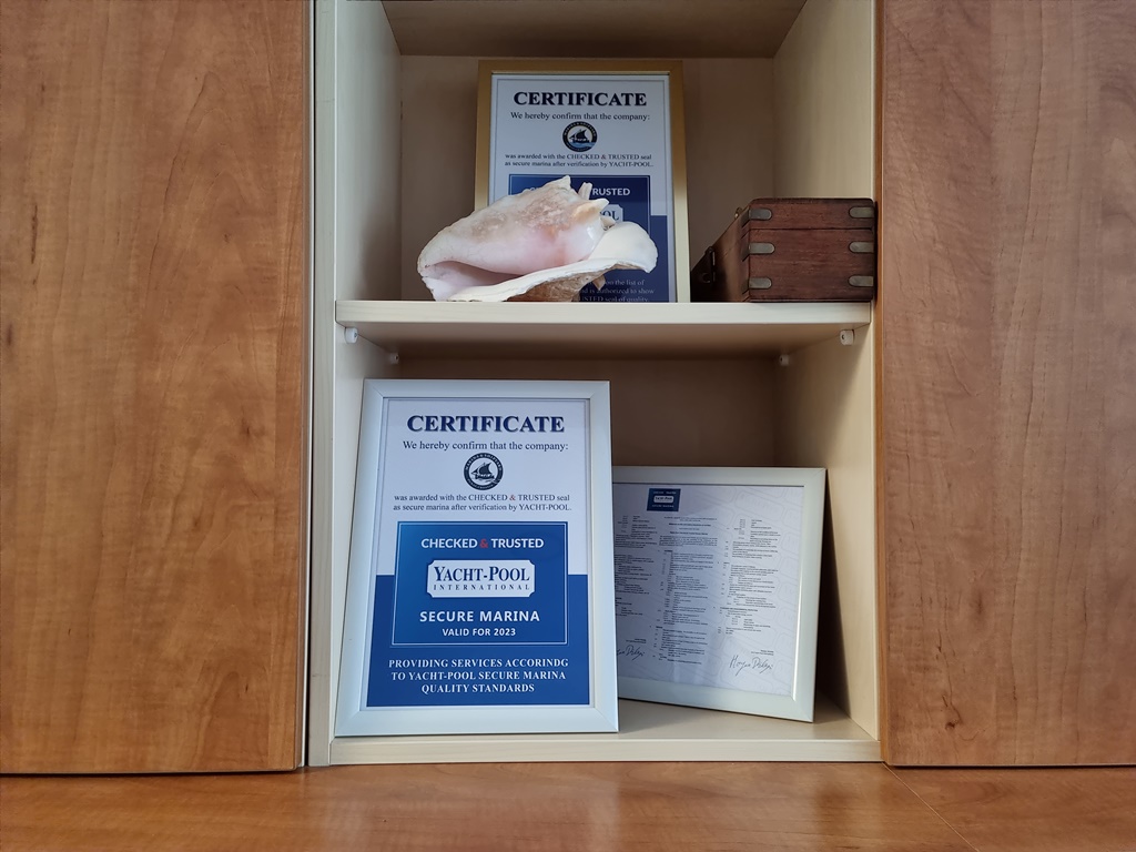 Certifikat Yacht-Pool že tretje leto zapored